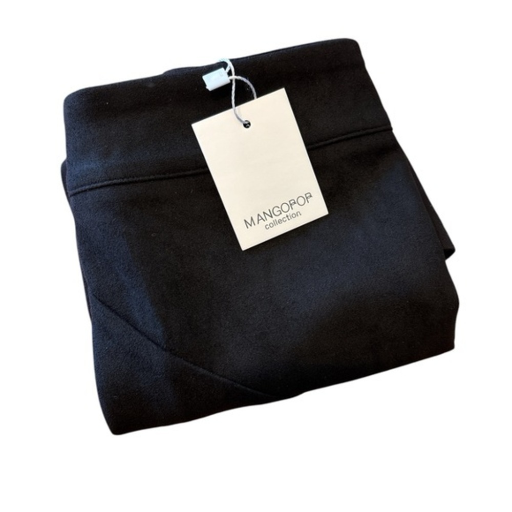 Mangopop Mini Faux Suede Skirt - M